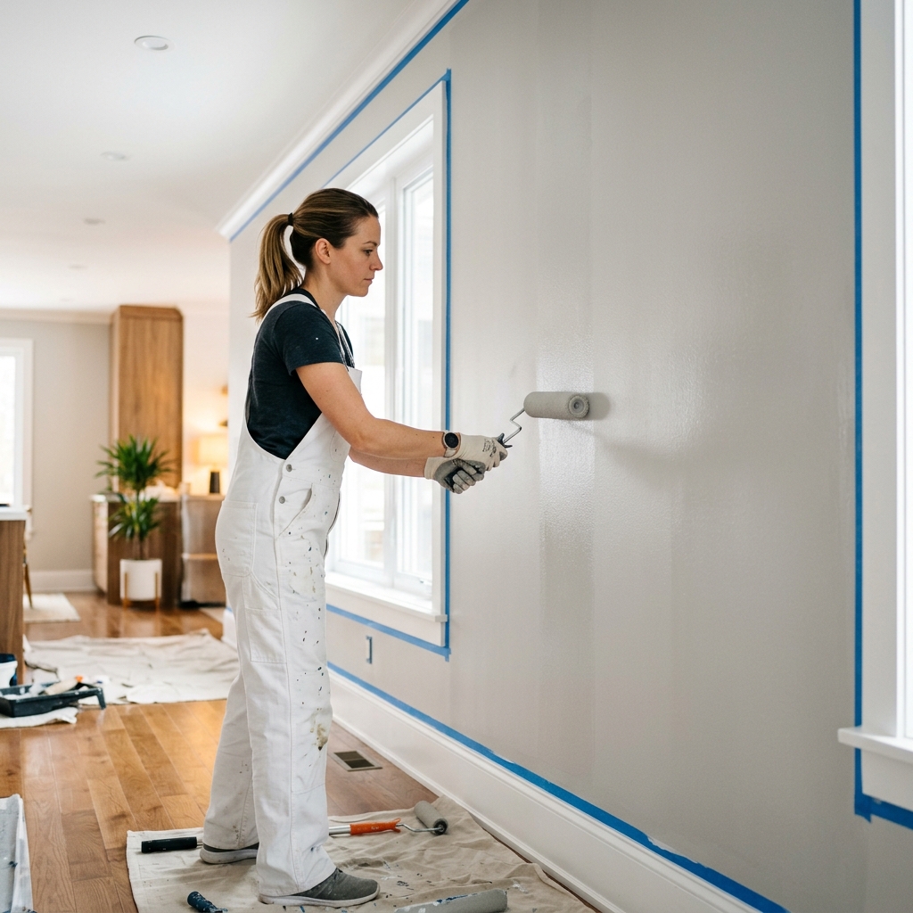 Professional interior painting services UAE